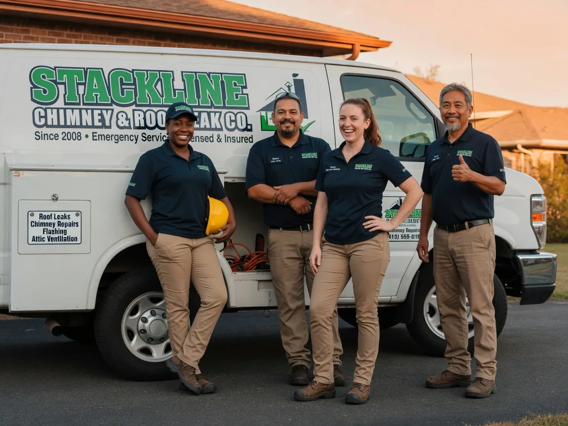 Chimney flashing repair company in Fairborn, OH